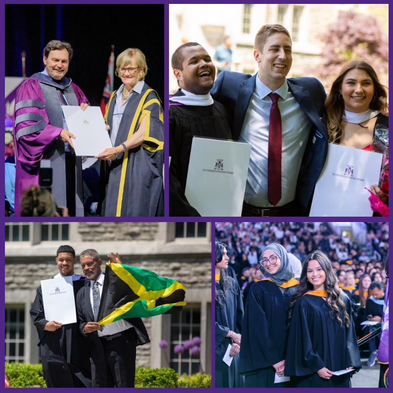 A collage of various Western Convocation photos