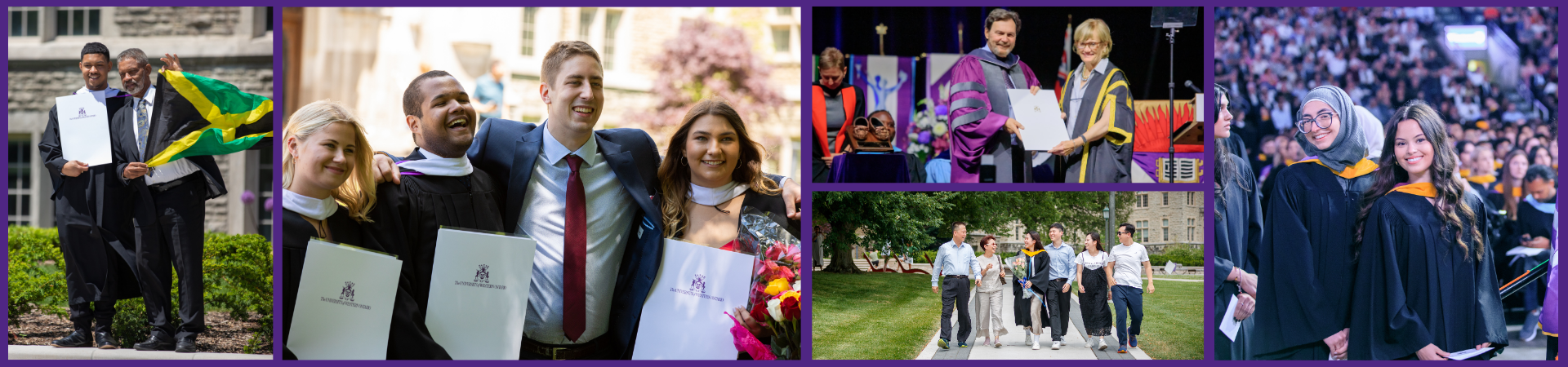 A collage of various Western Convocation photos