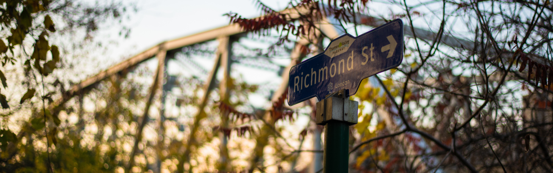 A street sign in London, Ontario