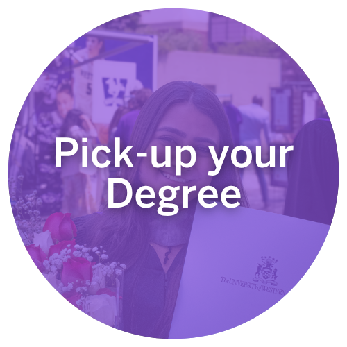 Pick up your Degree